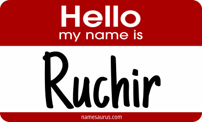 Hello my name is Ruchir png download