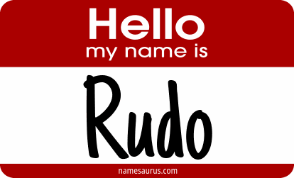 Hello my name is Rudo png download