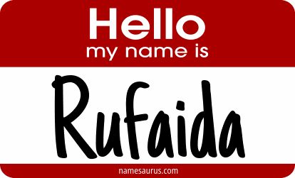 Hello my name is Rufaida png download