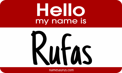 Hello my name is Rufas png download