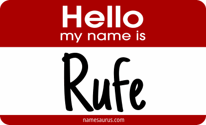 Hello my name is Rufe png download
