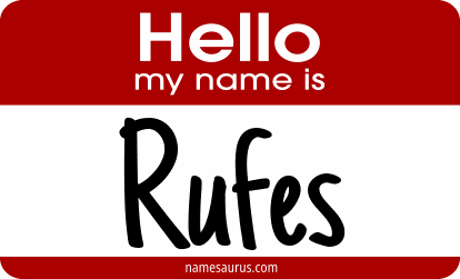 Hello my name is Rufes png download