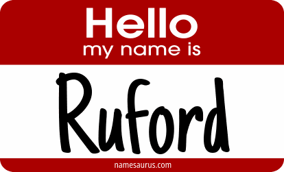 Hello my name is Ruford png download