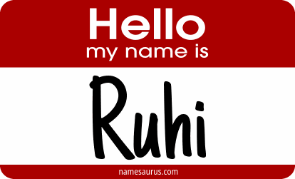 Hello my name is Ruhi png download