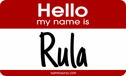 Hello my name is Rula png download