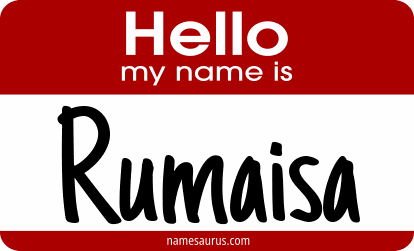Hello my name is Rumaisa png download