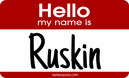 Hello my name is Ruskin png download