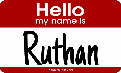 Hello my name is Ruthan png download