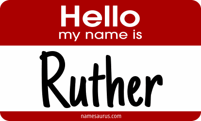 Hello my name is Ruther png download