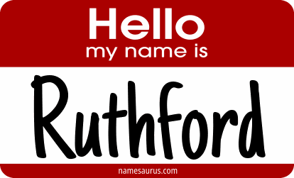 Hello my name is Ruthford png download