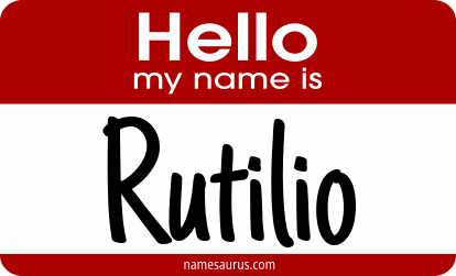 Hello my name is Rutilio png download