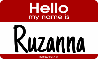 Hello my name is Ruzanna png download