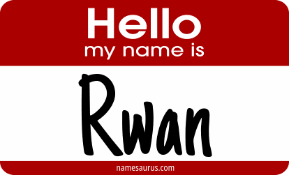 Hello my name is Rwan png download