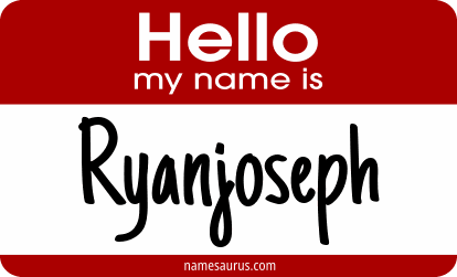 Hello my name is Ryanjoseph png download