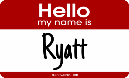 Hello my name is Ryatt png download