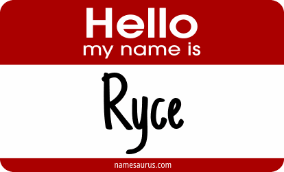 Hello my name is Ryce png download