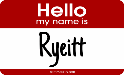 Hello my name is Ryeitt png download