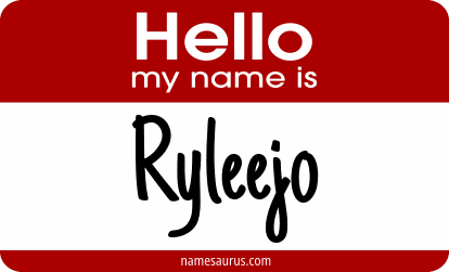 Hello my name is Ryleejo png download