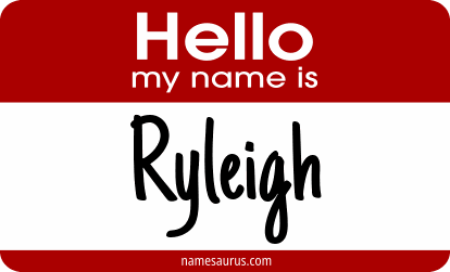 Hello my name is Ryleigh png download