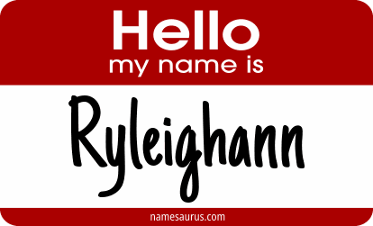 Hello my name is Ryleighann png download