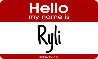 Hello my name is Ryli png download