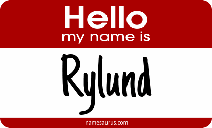 Hello my name is Rylund png download