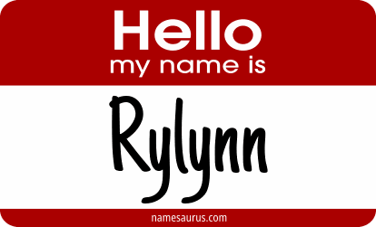Hello my name is Rylynn png download