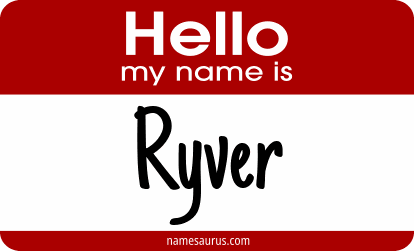 Hello my name is Ryver png download