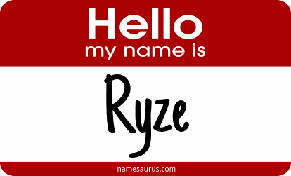 Hello my name is Ryze png download