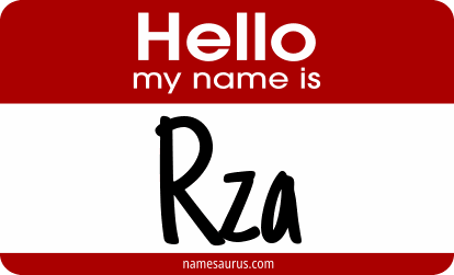 Hello my name is Rza png download