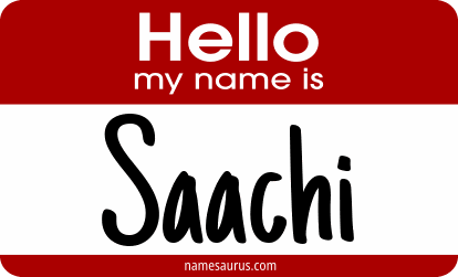 Hello my name is Saachi png download