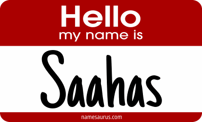 Hello my name is Saahas png download