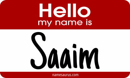 Hello my name is Saaim png download