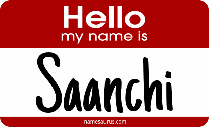 Hello my name is Saanchi png download