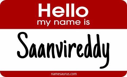 Hello my name is Saanvireddy png download