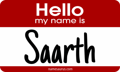 Hello my name is Saarth png download