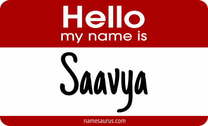 Hello my name is Saavya png download