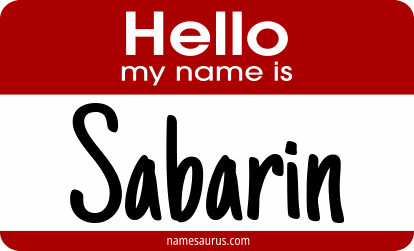 Hello my name is Sabarin png download