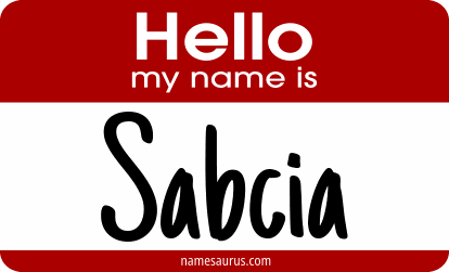 Hello my name is Sabcia png download