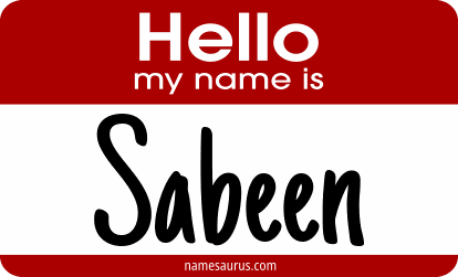 Hello my name is Sabeen png download