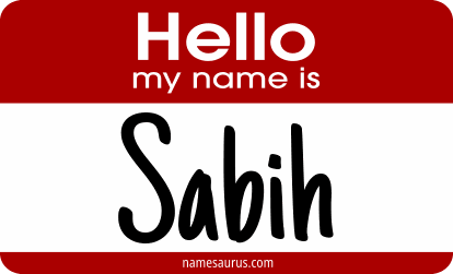 Hello my name is Sabih png download