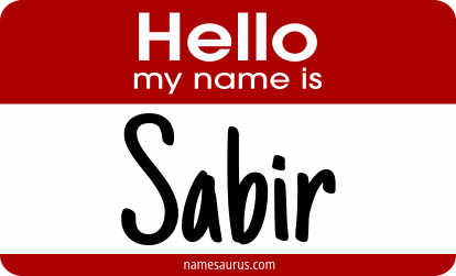 Hello my name is Sabir png download