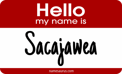 Hello my name is Sacajawea png download