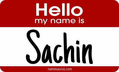 Hello my name is Sachin png download