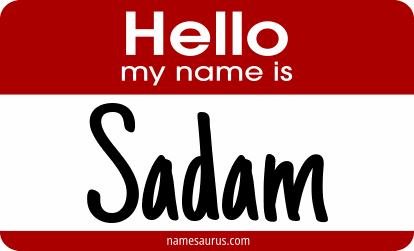 Hello my name is Sadam png download