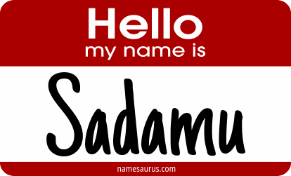 Hello my name is Sadamu png download