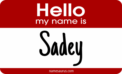 Hello my name is Sadey png download