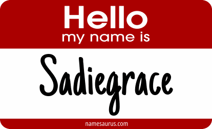 Hello my name is Sadiegrace png download