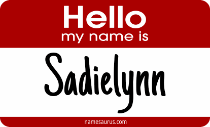 Hello my name is Sadielynn png download