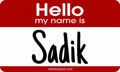 Hello my name is Sadik png download